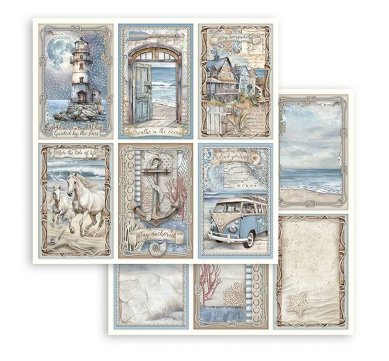 Scrapbook-Block "Silent Sea"