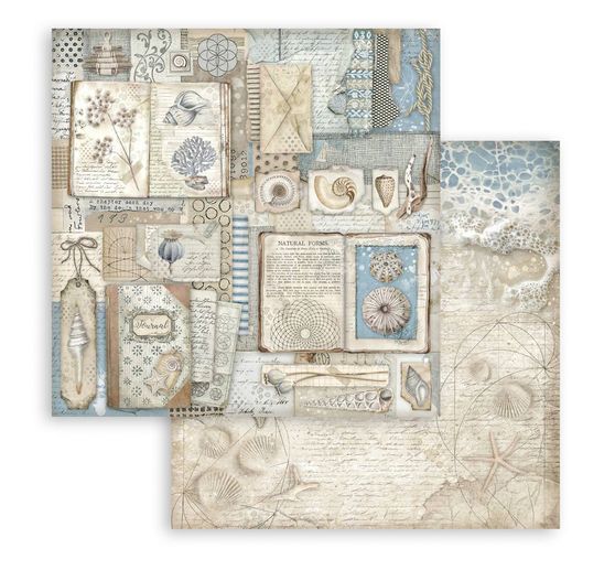 Scrapbook-Block "Silent Sea"