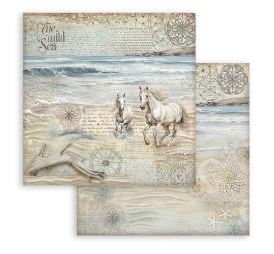 Scrapbook-Block "Silent Sea"