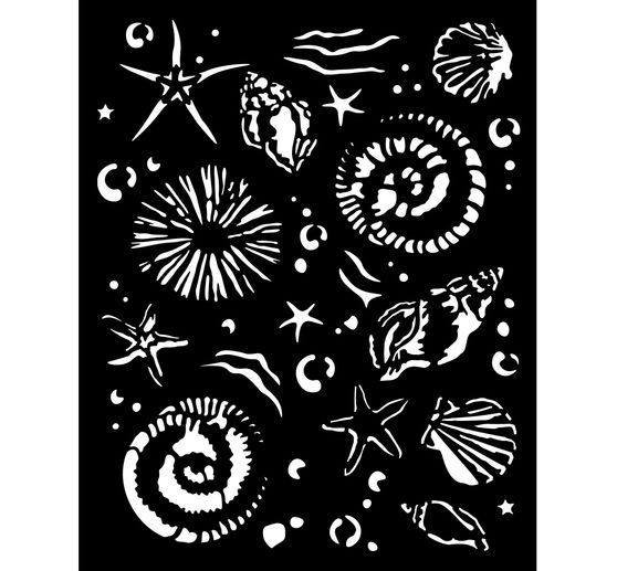 Schablone "Silent Sea - Starfish"