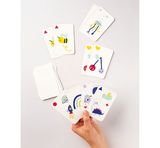 Blank playing cards set