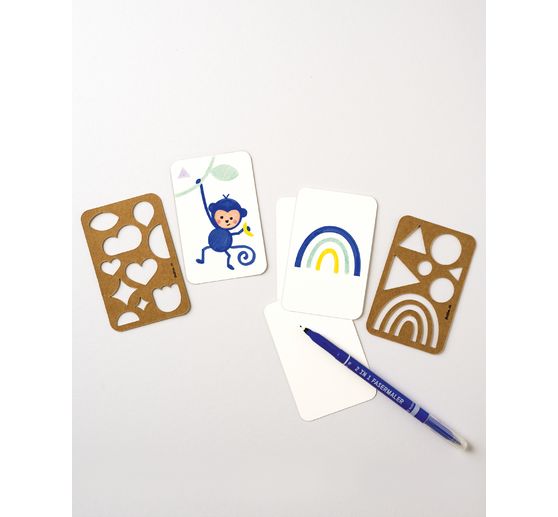 Blank playing cards set