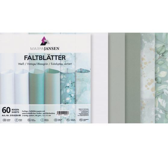 Faltblätter "Eukalyptus"
