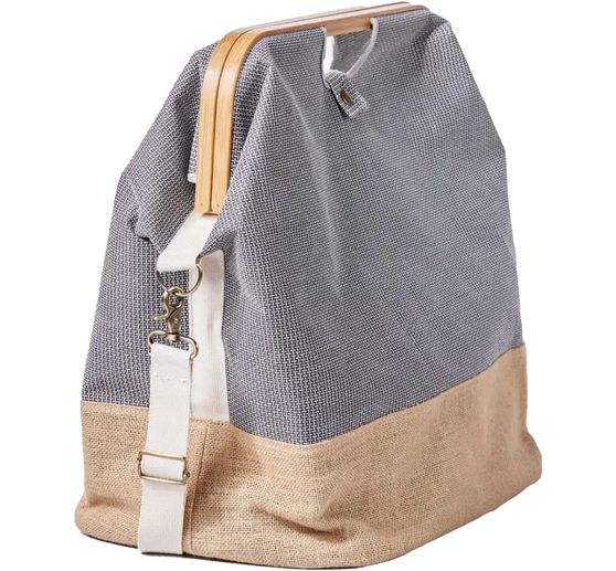 Prym Store & Travel Bag, Gr. M, Canvas & Bamboo