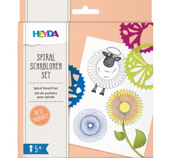 Spiral stencil set
