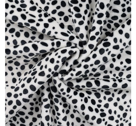 Fleece-Stoff "Dalmatiner"