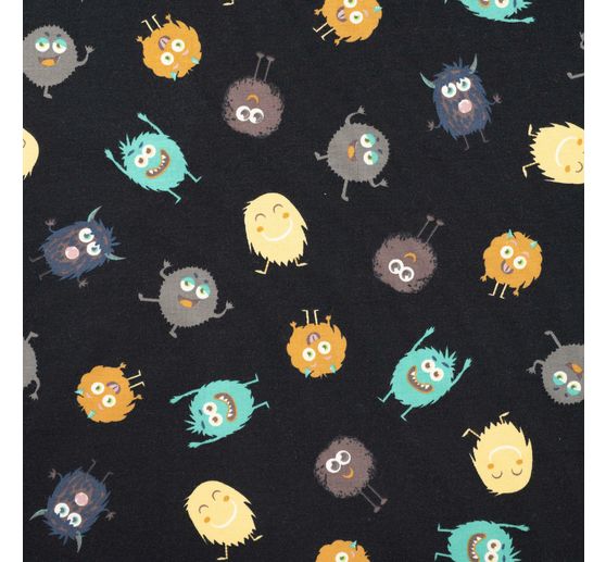 Sweat fabric "Funny Monsters"