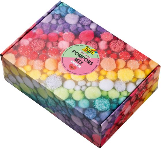 Pompons Mix Jumbo "Pastell"
