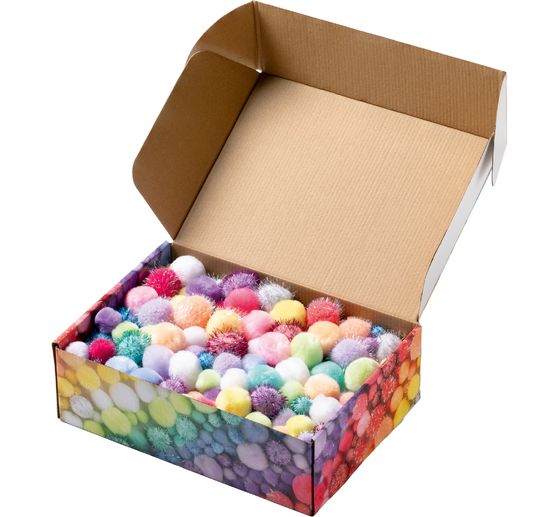 Pompons Mix Jumbo "Pastell"