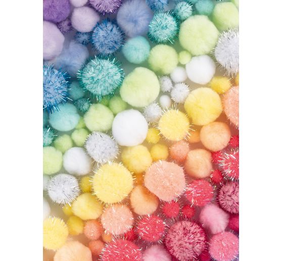 Pompons Mix Jumbo "Pastell"