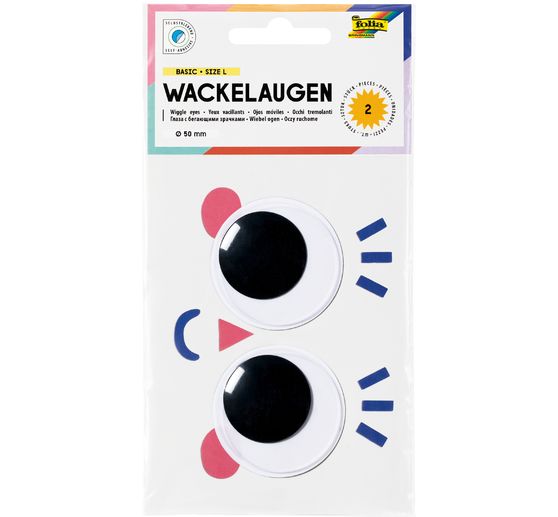 Wackelaugen "Basic", selbstklebend