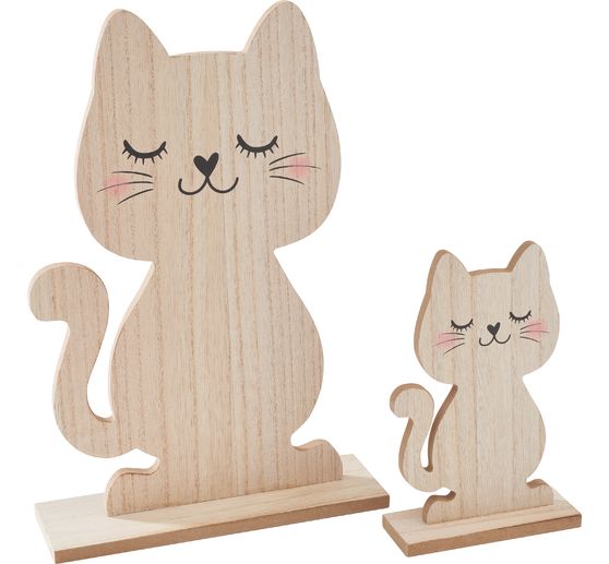 VBS Holz-Figur "Katze"