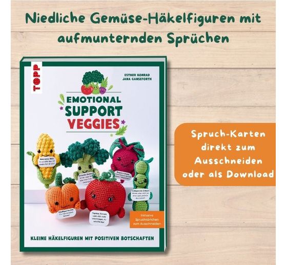 Buch "Emotional Support Veggies"
