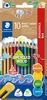 STAEDTLER Noris colour "Jumbo Buntstifte", 9er-Set + 1 Gratis