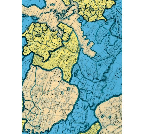 Décopatch paper "World map"