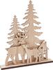 VBS Holz-Steckmotiv "Rehe am Waldesrand", 5-tlg.
