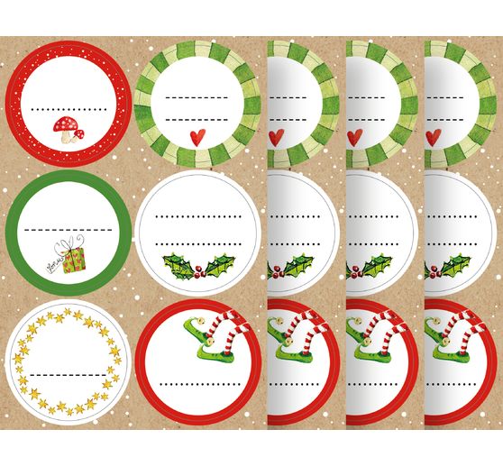 Sticker "Jolly Christmas"