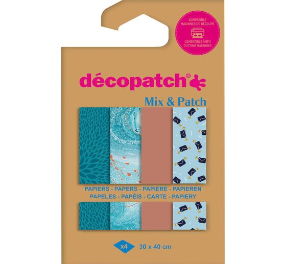 Décopatch Pocket Hot-Foil Collection Mix and Patch "Post for you"