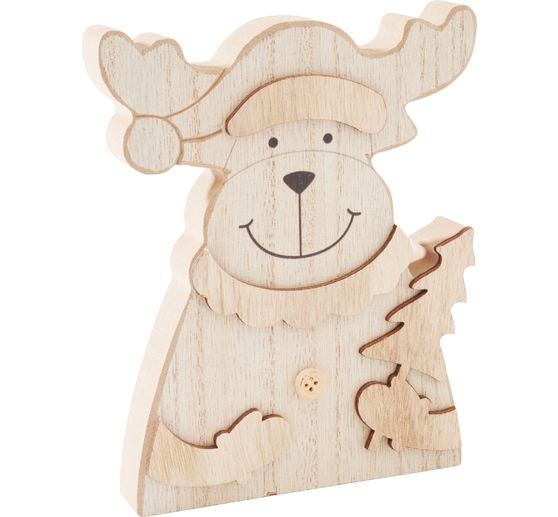 VBS Holz-Figur "Elch"