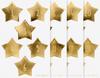 Adventskalendersticker "Stars Gold"