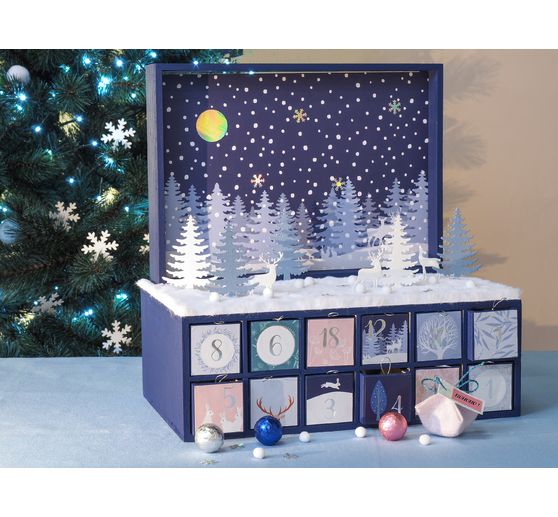 Sticker advent numbers "Winter magic"