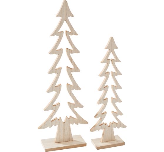VBS Holz-Tannen, 2er Set