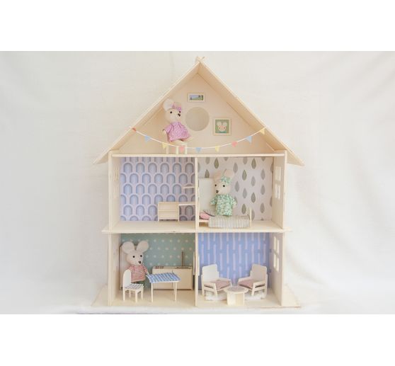 Miniaturhaus/Puppenhaus