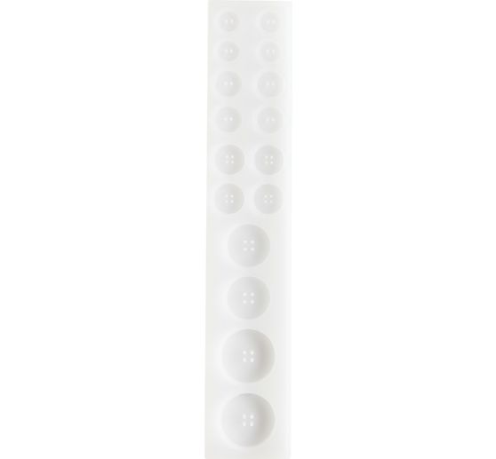 Silikonform für Schmuck "Knöpfe"