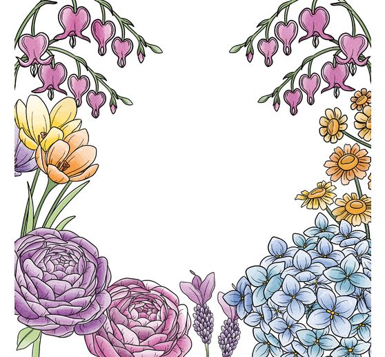 Buch "Colorful World - Zarte Blumengrüße"