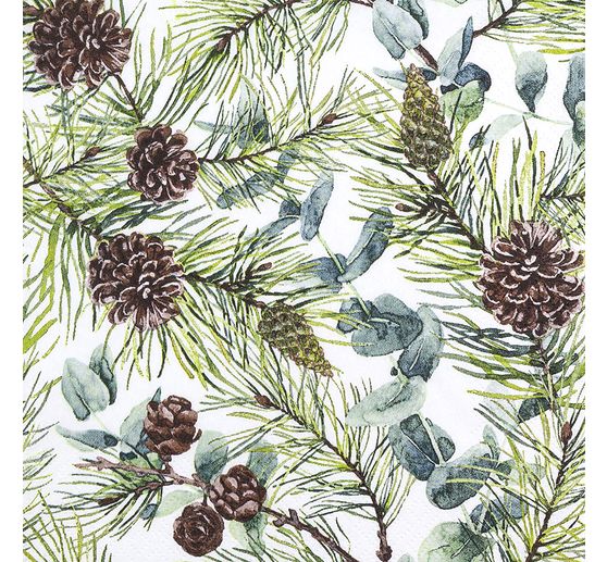Serviette "Eucalyptus and Pine"