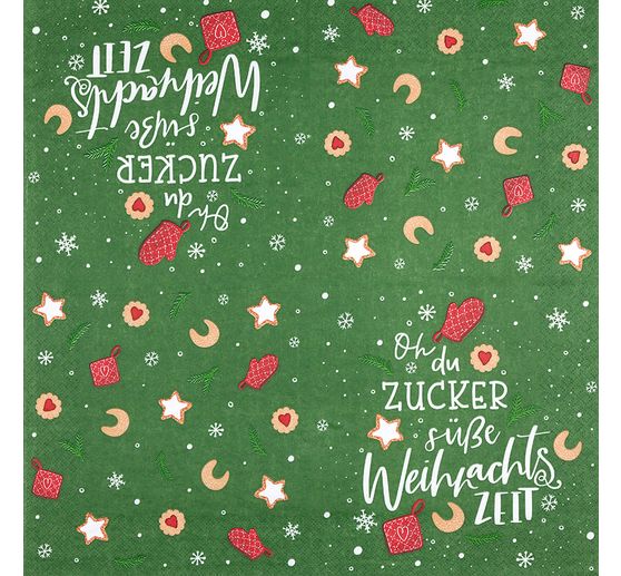 Serviette "Zuckersüße Zeit"