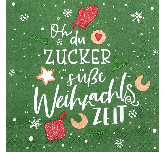 Serviette "Zuckersüße Zeit"