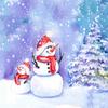 Napkin "Frosty Friends"