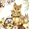 Napkin "Nature Cuteness"