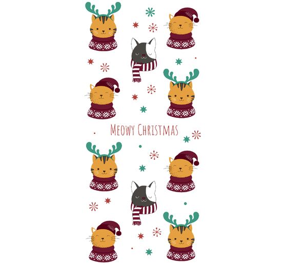 Papertaschentücher "Meowy Xmas"