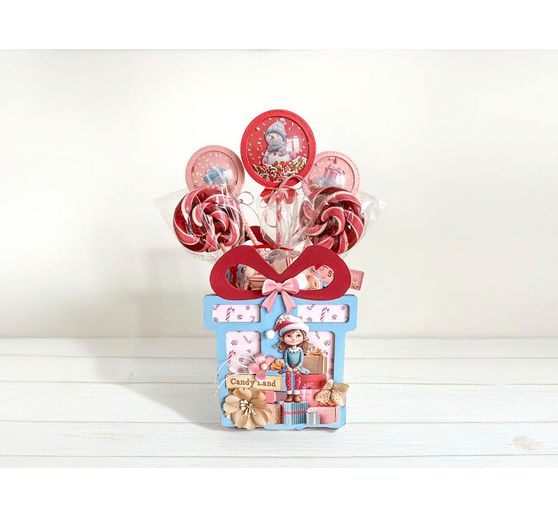 Scrapbook-Block "Candy Christmas"