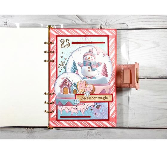 Scrapbook-Block "Candy Christmas"