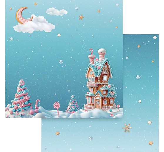 Scrapbook-Block "Candy Christmas"
