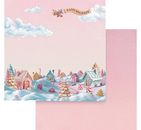 Scrapbook-Block "Candy Christmas"