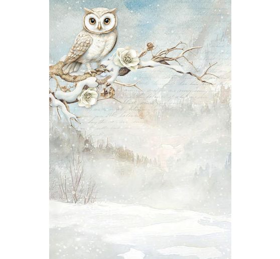 Motiv-Strohseide Backgrounds "The Owl's House"
