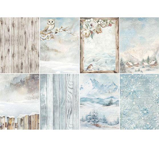 Motiv-Strohseide Backgrounds "The Owl's House"