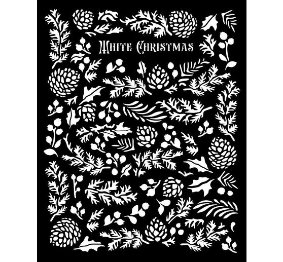 Schablone "The Owl's House - Pine Cones"