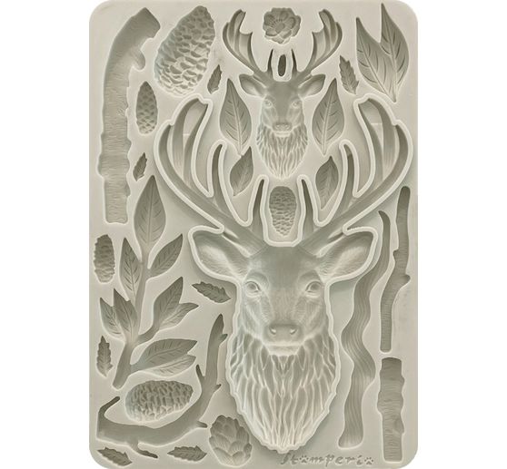 Silikonform A5 "The Owl's House - Deer"