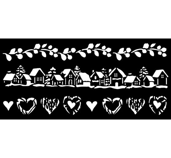 Schablone "The Owl's House - Stripes"