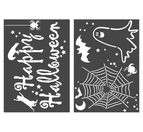VBS Schablonen-Set "Happy Halloween", A4