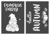 VBS Schablonen-Set "Autumn & Pumpkin", A4