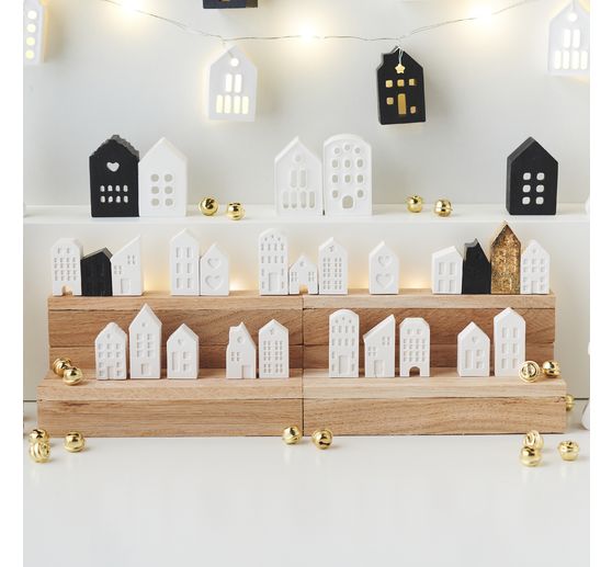Silicone casting mould "Houses Promenade"