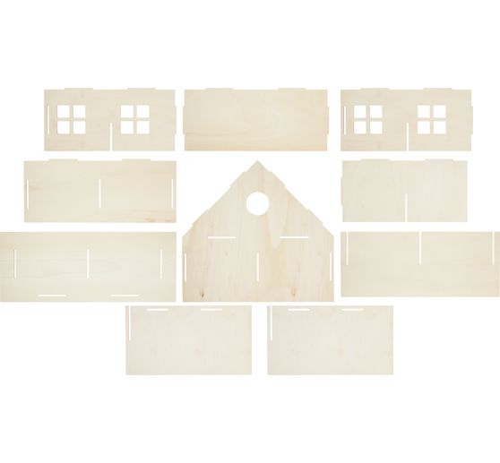 Miniaturhaus/Puppenhaus