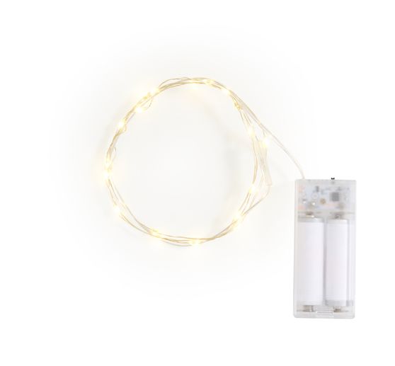 Micro LED Lichterkette "Blinkend" mit Timer 6/18 Std., 20 LEDs