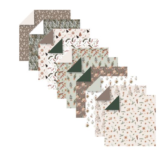 Folding paper "Cozy Xmas"